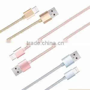 Bulk Buy Item USB Cable Metal Braided Cord Data Sync Wire Charger thumbnail-4