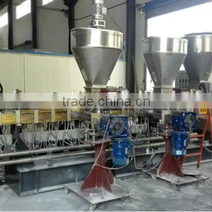 Lab Plastic Masterbatch Granulator Twin Screw Extruder Compounding Granules Machine thumbnail-6