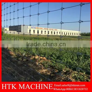 HTK Fully Automatic Hinge Joint Fixed Knot Fence Making Machine China Supplier thumbnail-6