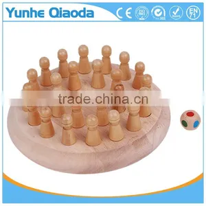OEM Custom Kids Intelligence Wooden Education Toy Play Chess Game thumbnail-2