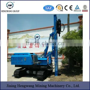Highway Road Guardrail Beam Post Hydraulic Press Sheet Pile Driver for Sale thumbnail-6