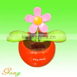 2015 Fashion Flip Flap Solar Dancing Flower Wholesale thumbnail-6