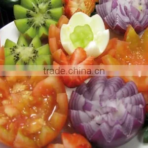 Vegetable Fruit Schneiden Hobeln Garnieren 3 in 1 Triple Slicer thumbnail-5