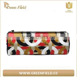 2017 Fashion Leisure pu Stationery Bag Pencil Case for Teenager thumbnail-2