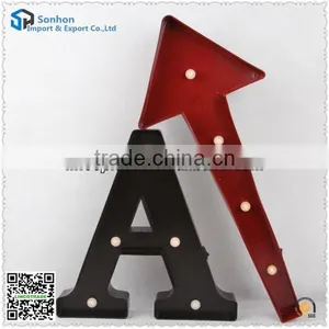 Plastic LED Lighted With Battery /Letter"A"&" Arrowhead" Decoration Light thumbnail-1