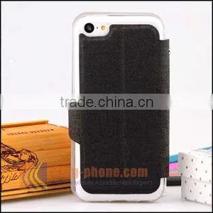 Superior Quality PU Leather Phone Case,flip Phone Wallet Case for IPhone5 5C thumbnail-3
