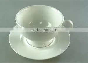 Hot Sale Stocked White Ceramic Tea Pot Set,one Tea Pot One Cup With Saucer for Hotel and Restaurant Use thumbnail-2
