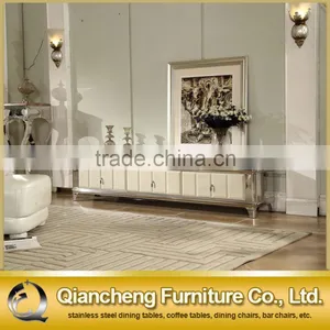 High Brightness Stainless Steel tv Stand 920# thumbnail-1