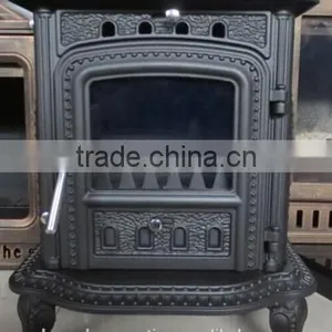 Hot Selling Cast Iron Antique Wood Pellet Stove thumbnail-2