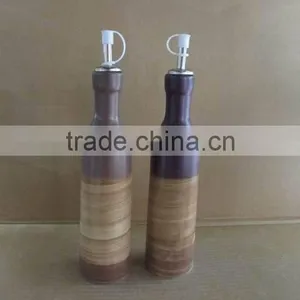 Classical Ceramic Oil & Vinegar Bottle Set for Kitchenware thumbnail-1