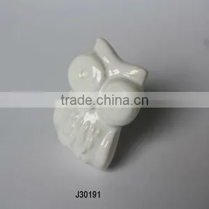 Owl Ceramic Knob Available in Other Colour and Patterns thumbnail-1