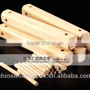 Solid Pine Wine Rack Handmade Wooden Wine Rack With Lighting Handmade Wooden Wine Rack With Low Price thumbnail-2