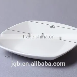 High Quality White Square Dining Plate Set thumbnail-3