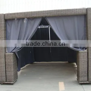 Outdoor Luxurious Rattan Pavilion Gazebo Garden Tent Supplies thumbnail-6