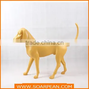 Home Decorative Lovely Lifelike Doberman Dog Statues thumbnail-3