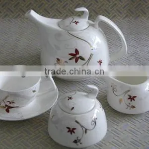 Royal Bone China Tea Set Prices With Fine Decal thumbnail-1
