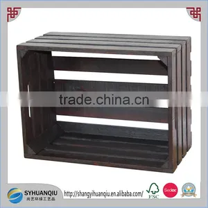 High Quality Europe Style Home Decor Wall Hanging Wooden Crate thumbnail-1