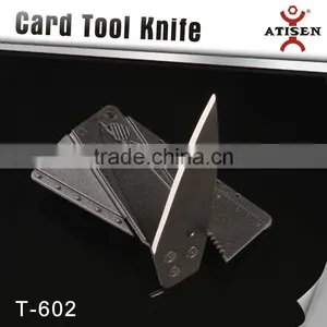 Hot Sale Folding Credit Card Knife Outdoor Survival Camping Multi Tools thumbnail-1