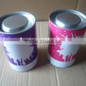 Round Metal Printed Can for Underwear thumbnail-1