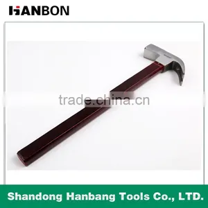 Multi-long Plywood Handle Claw Hammer of 0.5KG With Carbon Steel Material thumbnail-1
