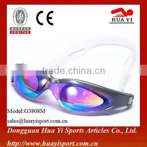 Silicone Oem Anti Fog Custom Design Waterproof Wholesales Swimming Goggles thumbnail-4
