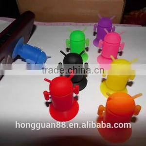 Clear Custom Silicone Sucker thumbnail-1