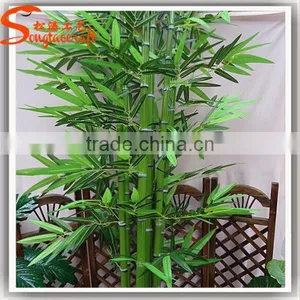 Wholesales Outdoor and Indoor Plastic Artificial Bamboo Tree Bamboo Fence Price on Sale thumbnail-4