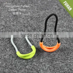 Popular Brand Name Design Plastic Zipper Pullers for Clothing thumbnail-3