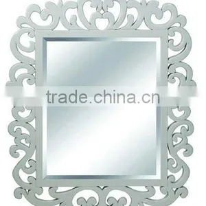PU Traditional Vintage Ornate Art Decor Style Wall Decor Mirror thumbnail-1