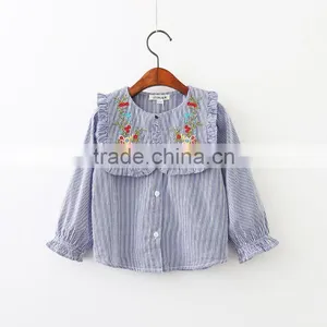 Made in China Wholesale Latest Fashion Cotton Blouse Design for Girls Daily Wear thumbnail-2