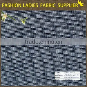 Shaoxing Textile 2016/2017 New Fabric High Quality Shaoxingtextile Solid Dyed Linen/rayon Fabric thumbnail-1