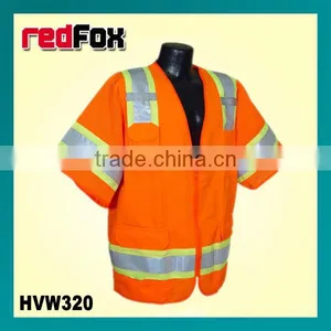 Wholesale Waterproof High Visibility Safety Usa Flag Leather Jacket thumbnail-3