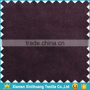 High Stretch Woven Plain 16 Wale Elastic Corduroy Fabric for Clothing thumbnail-3