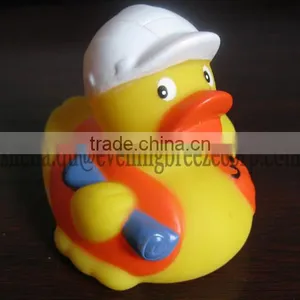 Floating Architect Construction Worker Bath Duck ,construction Engineer Rubber Duck thumbnail-1