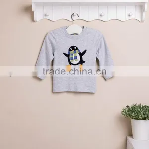 2013 Autumn Baby Clothes 100% Cotton T-shirt Long thumbnail-1
