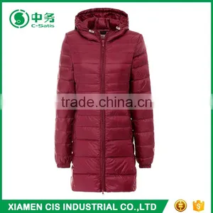 New Fashion Winter Windproof Clothing Keep Warm Women Long Down Padded Coat thumbnail-1