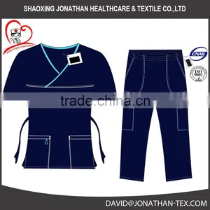 2017 Fashion Ties Nurse Scrub Uniform thumbnail-2