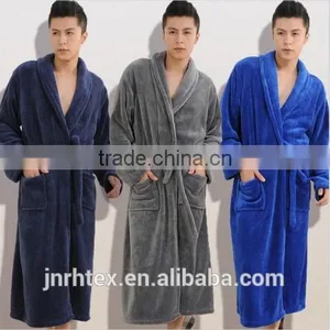 100% Cotton Quilted Velour Hooded Bathrobe thumbnail-4