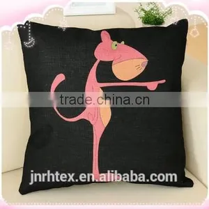 High Quality New Design 100 Polyester Custom Cartoon Cushion Printing thumbnail-3