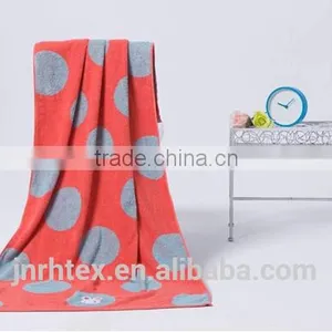 Custom 100 Cotton Jacquard Terry Bath Towel thumbnail-1