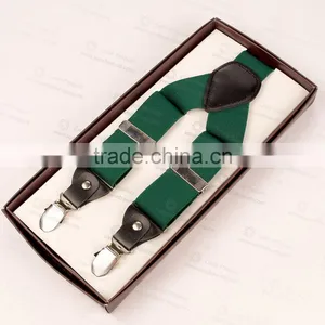 High Quality Elastic Mens Suspenders , Custom Print Elastic Suspenders, Fashion Elast Kids Suspenders thumbnail-1