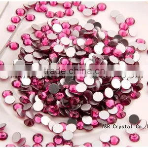 Rose Diamond Shaped Rhinestone Flat Back thumbnail-2