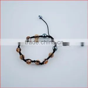 Austrian Rhinestone Shamballa Bracelet thumbnail-1