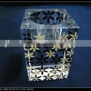 Hot Sale Crystal Candlesticks With Flower thumbnail-1