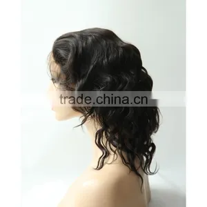 Black Rose Wholesale Lace Wig Vendors, Body Wave 10 Inch Brazilian Hair Lace Front Wig thumbnail-3