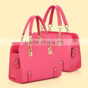 Hot Sale New Style pU Leather Handbag Lady Bag thumbnail-1