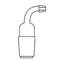 Standard Ground Mouth Adapter Stopper Bent thumbnail-1