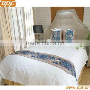 Modern Hotel Decorative Bed Scarf With Rings thumbnail-1