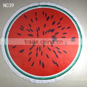 Color Block Round Beach Towel/jkr Muti Design Round Table Towel Shawl Yoga Mat Bath Towel Beach Towels/ Beach Towels thumbnail-2