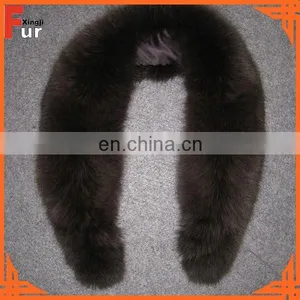Long / Dyed Black / Fox Fur Collar thumbnail-1
